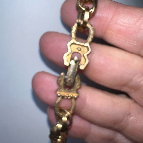 Vintage MCM Heavy Gold Tone Chain - Picture 6 of 10